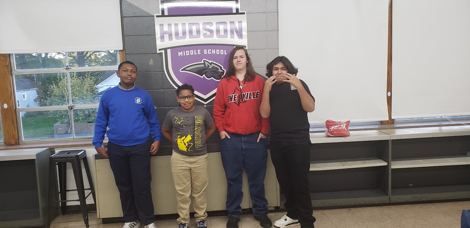 The Hudson chess team, Hudson Middle School chess, Louisville