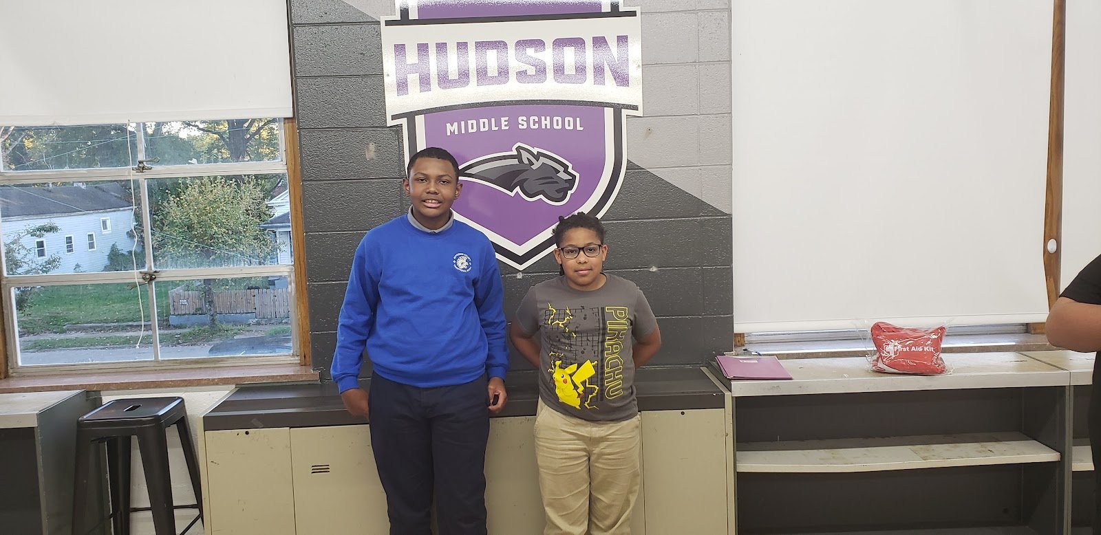Ready for the next game, Hudson Middle School chess, Louisville